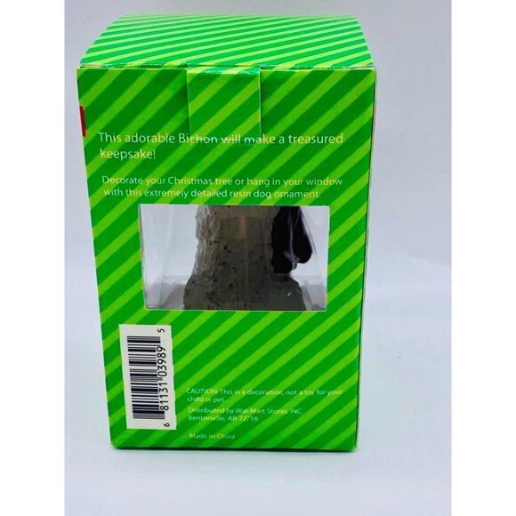 Bichon Frise Dog 2012 Holiday Christmas Ornament In Box by Paws & Claws READ - Picture 4 of 14